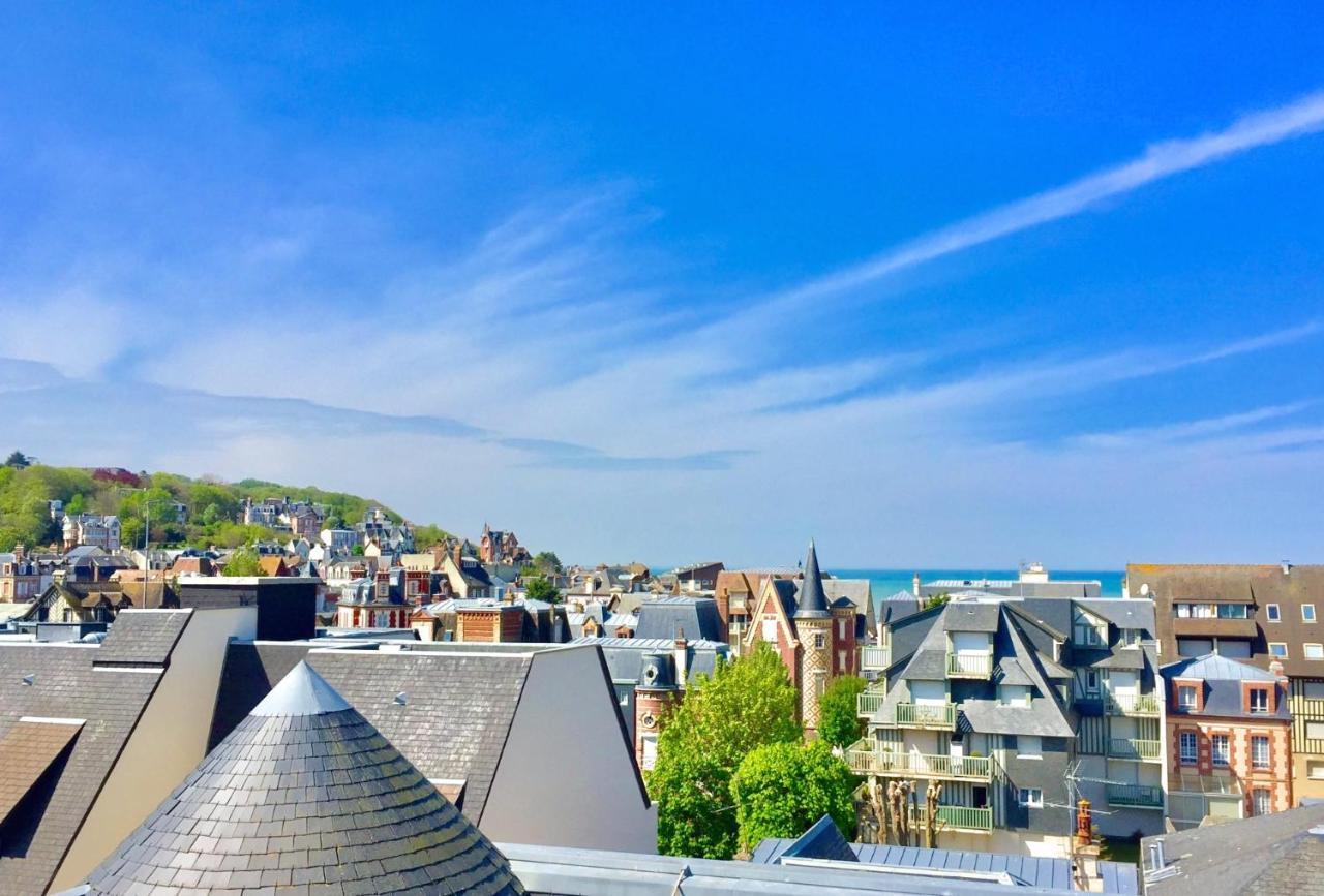 Vue Mer Panoramique Incroyable - Lesparisnormands - Centre Et Plage A 50M Villers-sur-Mer Exterior foto