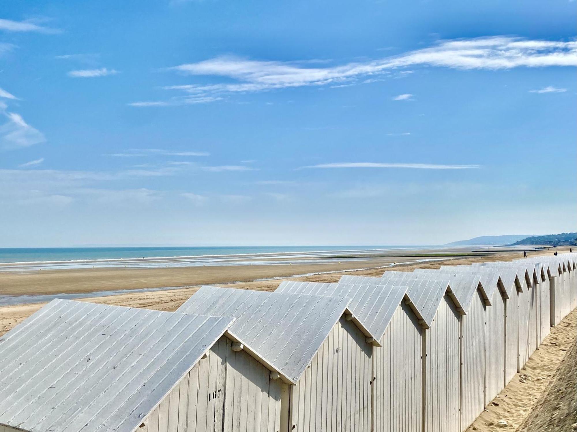 Vue Mer Panoramique Incroyable - Lesparisnormands - Centre Et Plage A 50M Villers-sur-Mer Exterior foto